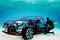Volkswgen Beetle sub, vettura subacquea costruita in tubi metallici 