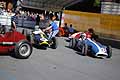 Bolidi di Formula 1 si preparano per la gara