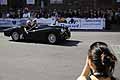 Auto storica nera targata Taranto per il GP di Bari
