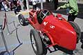 Monoposto di Formula 1 Alfa Romeo Gran Premio tipo 158 Alfetta in mostra a Piazza Prefettura