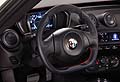 Alfa Romeo 4c volante e cruscotto illuminato