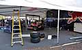 Area paddock Red Bull allestita a Piazza Vittorio