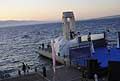 Arrivo degli equipaggi regata a Reggio di Calabria sullo stretto di Messina