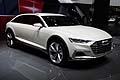 La concept Audi Prologue Avant appare come unauto elegante e sportiva allo stesso tempo. 