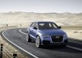 La concept Audi RS Q3 anticipa le soluzioni stilistiche e meccaniche dei quattro anelli per il segmento in forte crescita dei Suv / Crossover.