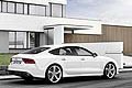 La RS 7 Sportback  tra le prime RS Audi a montare di serie delle sospensioni pneumatiche a taratura specifica. 