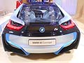 BMW i8 concept dettaglio retotreno vettura supersportiva elettrica