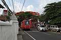 Bus per il trasporto pubblico a Cochin in India