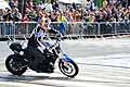 Chris Pfeiffer quattro volte campione del mondo di Stunt Riding allevento Red Bull di Torino