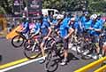 Ciclisti del Giro d´italia sposorizzati da Banca Mediolanum a Reggio Emilia 2022