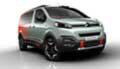 Citroen SpaceTourer Hyphen adotta i tipici elementi della categoria dei suv: paraurti largo,modanature dei passaruota e delle protezioni del sottoscocca ispirate dal concept Aircross.