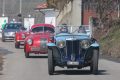 Auto storiche che gareggiano alla Coppa Milano Sanreno