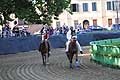 Corsa cavalli per il Palio di Ferrara 2017 ultima domenica di Maggio