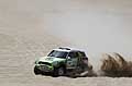 Dakar 2013 la Mini di Stephane Peterhansel vincitore della tappa e leader nellla classifica generale