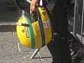 Casco di F1 del pilota Bruno Senna