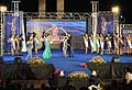 Fascia assegnata alle miss ai Tesori del Mediterraneo 2012 sul lungomare di Reggio Calabria