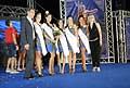 Fascie assegante alle miss in concorso, la centro Miss Venere del Mediterraneo a Reggio Calabria