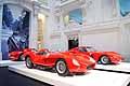 Vetture Ferrari 250 GTO del 1962 auto storiche classiche e la Ferrari 250 TestaRossa della collezione by Ralph Lauren al Museo di Parigi