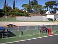 Ferrari in gara nel circuito di Vallelunga