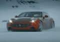 Prova sulla neve della Ferrari FF