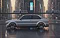 Fiat 128 render vista laterale vettura. Scopri il profilo laterale della nuova Fiat 128 prototipo come potrebbero errere. Scopri le foto!