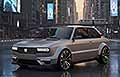Fiat 128 render frontale vettura. Scopri la nuova Fiat 128 Concept Car la silhouette mantiene la compattezza tipica delle auto del segmento C. Ecco le foto!