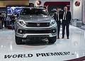 Fiat Fullback indossa le vesti di premiere durante il Dubai International Motor Show 2015.