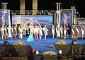 Le due finaliste per la fascia di Miss Venere del Mediterraneo ai Tesori del Mediterraneo 2012 a Reggio Calabria