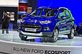 Infine, troviamo la versione europea del nuovo EcoSport, realizzato sulla base della piattaforma globale B di Ford, che garantisce lefficienza e lagilit di una family car compatta senza rinunciare agli elementi tipici di un SUV.