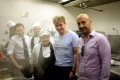 La visita  proseguita al Tailor Made e allAtelier, dove lo Ramsay ha incontrato l'Amministratore delegato Amedeo Felisa che gli ha presentato la F12berlinetta.