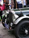 Gran Premio Nuvolari 2012 passaggio da Bologna dettaglio anteriore della Alvis Speed 25.63