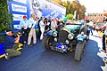 Mantova partenza del Gran Premio Nuvolari 2012 con la macchina storica Bentley Open Tourer del 1924