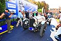 Prime partenza da Mantova del Gran Premio Nuvolari 2012 con la macchina storica Buick Speedster del 1924