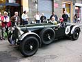 Alvis Speed 25.63 del 1938 con il driver Pielorz e codriver Kosma al Gran Premio Nuvolari 2012