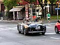 Gran Premio Nuvolari 2012 passaggio da Bologna auto storica Aston Martin DB 24 MK1 DHC del 1955