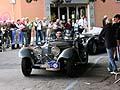Gran Premio Nuvolari 2012 tappa di Bologna macchina storica Jaguar SS 100 3.5 Liter del 1937