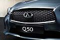 In dettaglio, la nuova Infiniti Q50 propone i caratteristici proiettori della concept Etherea (2011). 