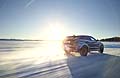 Al centro prove Jaguar Land Rover di Arjeplog, nel nord della Svezia, le temperature medie invernali raramente superano i -15°C e scendono anche fino a -40°C. 