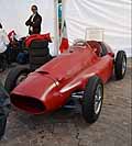 La monoposto Lancia Marino del 1954 costruita da Marino Brandoli nel paddock al Red Bull F1 Show Run 2011 di Torino. Guidata dal figlio Gigi Brandoli