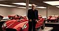 Locandina Ralph Lauren a Parigi con le Ferrari