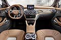 Il Concept GLA dispone di due videocamere HD alloggiate sul roof rail nella parte anteriore del tetto, che consentono di effettuare riprese tridimensionali durante la marcia.