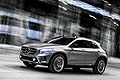Il Concept GLA colpisce anche per la livrea ALU-BEAM argento opaco.