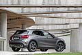 Sulla Mercedes GLA sono state adottate numerose misure per ridurre il rumore del vento realizzando unulteriore sigillatura del giunto tra il portellone e le guarnizioni del tetto e laterali sul portellone