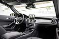 Interni vettura della Mercedes GLA, il cui lancio commerciale  previsto a partire dal 2014, parteciper in veste di premiere al prossimo Salone di Francoforte