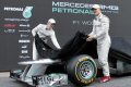 La monoposto tedesca � pronta per i test di Montmel� e si prepara a dare battaglia ai rivali della Red Bull. 
