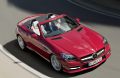 Vista dall'alto della nuova Mercedes SLK