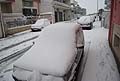Neve ad Acquaviva delle Fonti Bari disagio per la circolazione