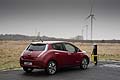 Pi comoda e spaziosa, e pi piacevole da guidare, la nuova Nissan Leaf adotta un gruppo motopropulsore, assemblato come elemento unitario, che utilizza un motore sincrono in c.a. da 80 kW.