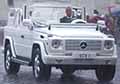 Papamobile Dodge RAM 1500 di Papa Francesco nel vaticano