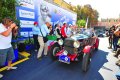Partenza da Mantova del Gran Premio Nuvolari con la vettura storica OM Sport 665 TT Superba del 1928 con i cogniugi Gaburri